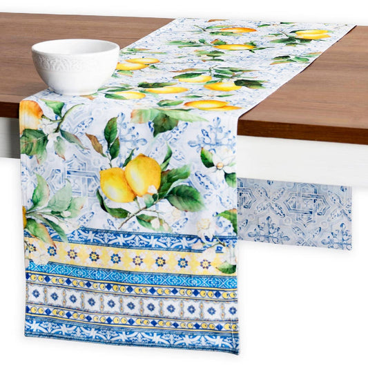 Double Sided Citrus Table Runner | Maison d'Hermine