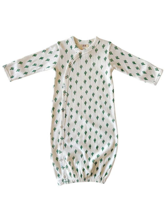 Cactus Organic Pointelle Gown | Siix Collection