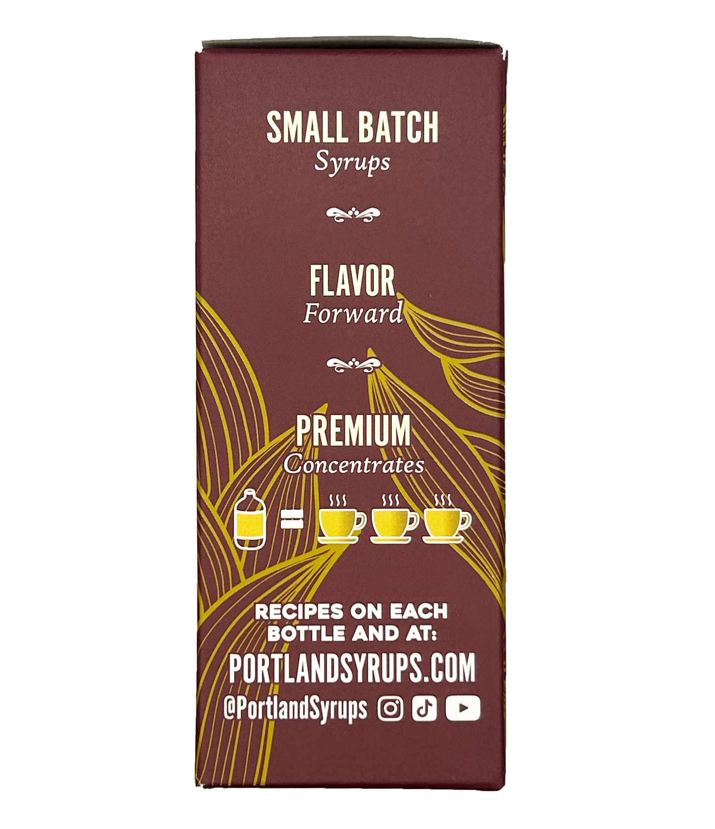 Coffee Syrups Gift Set - Vanilla, Hazelnut, Caramel | Portland Syrups