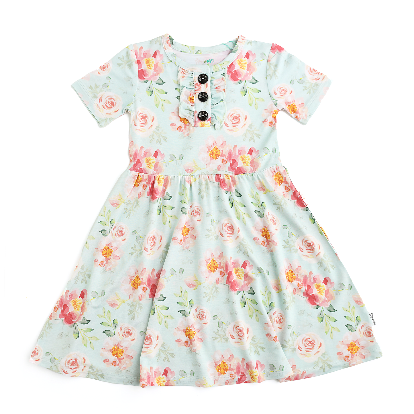 Mae Floral Bamboo Twirl Dress | Gigi & Max