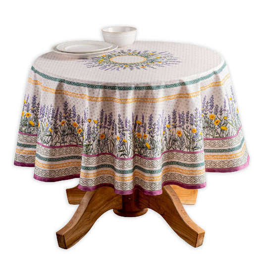Fanny Lavender Tablecloth (Various Sizes) | Maison d'Hermine