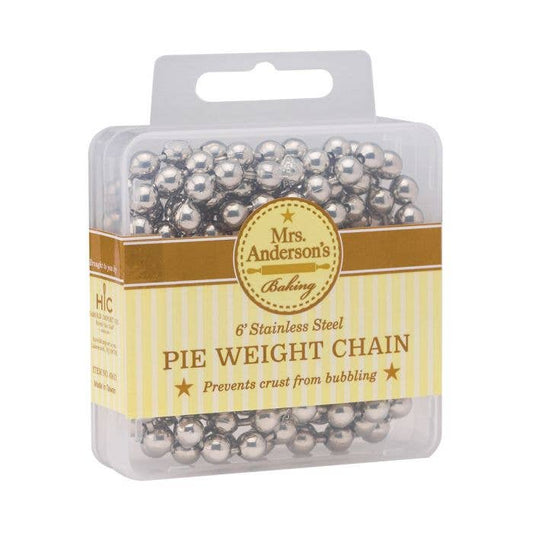 Mrs. Anderson's Baking Pie Weight Chain | HIC Kitchen