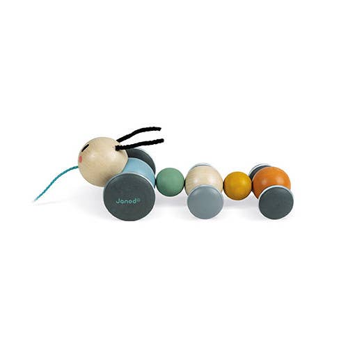 Sweet Cocoon - Pull Along Caterpillar | Janod