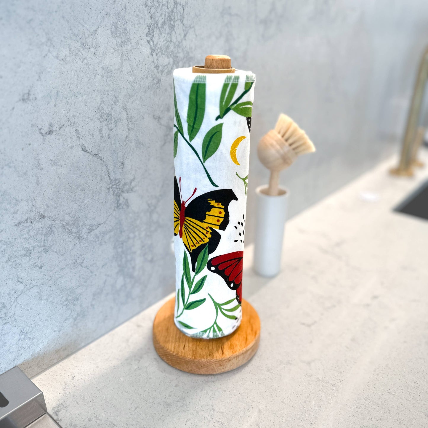 EARTHLY CO Notpaper Towel 10/PK - Butterfly Meadows | Port-Style Enterprises