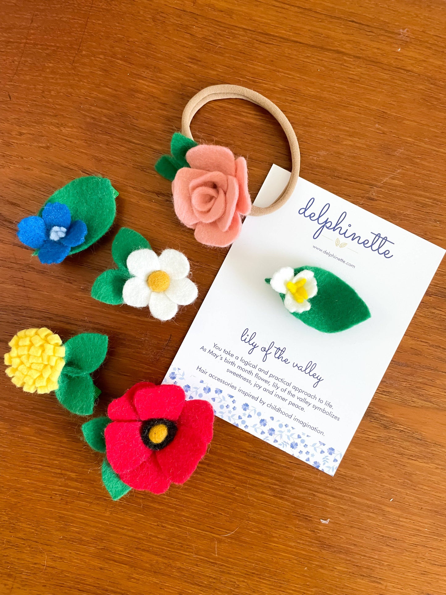 Daisy Hair Clip l Delphinette