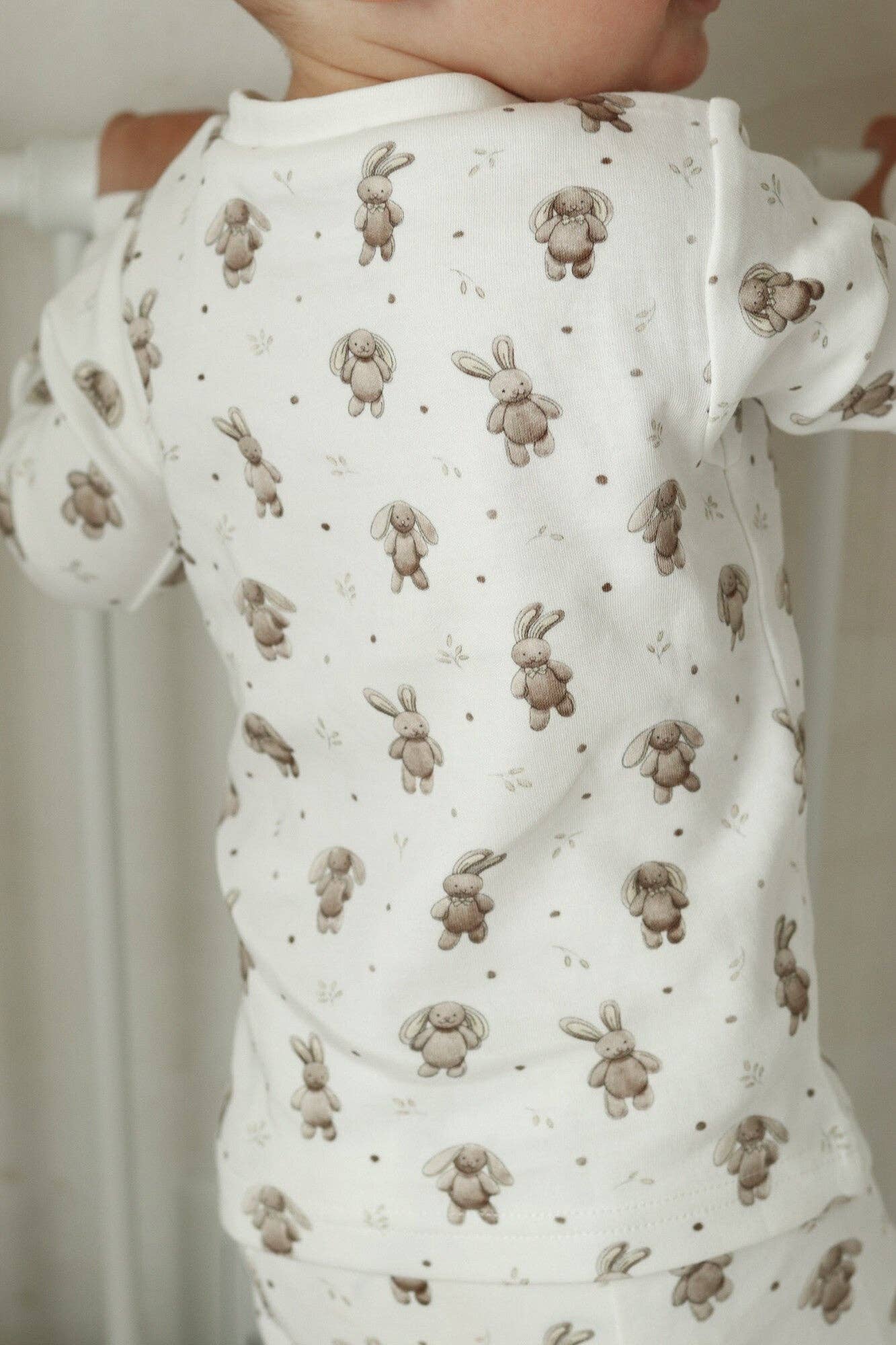 Bunny Shadow Organic PJ Set | L'ovedbaby