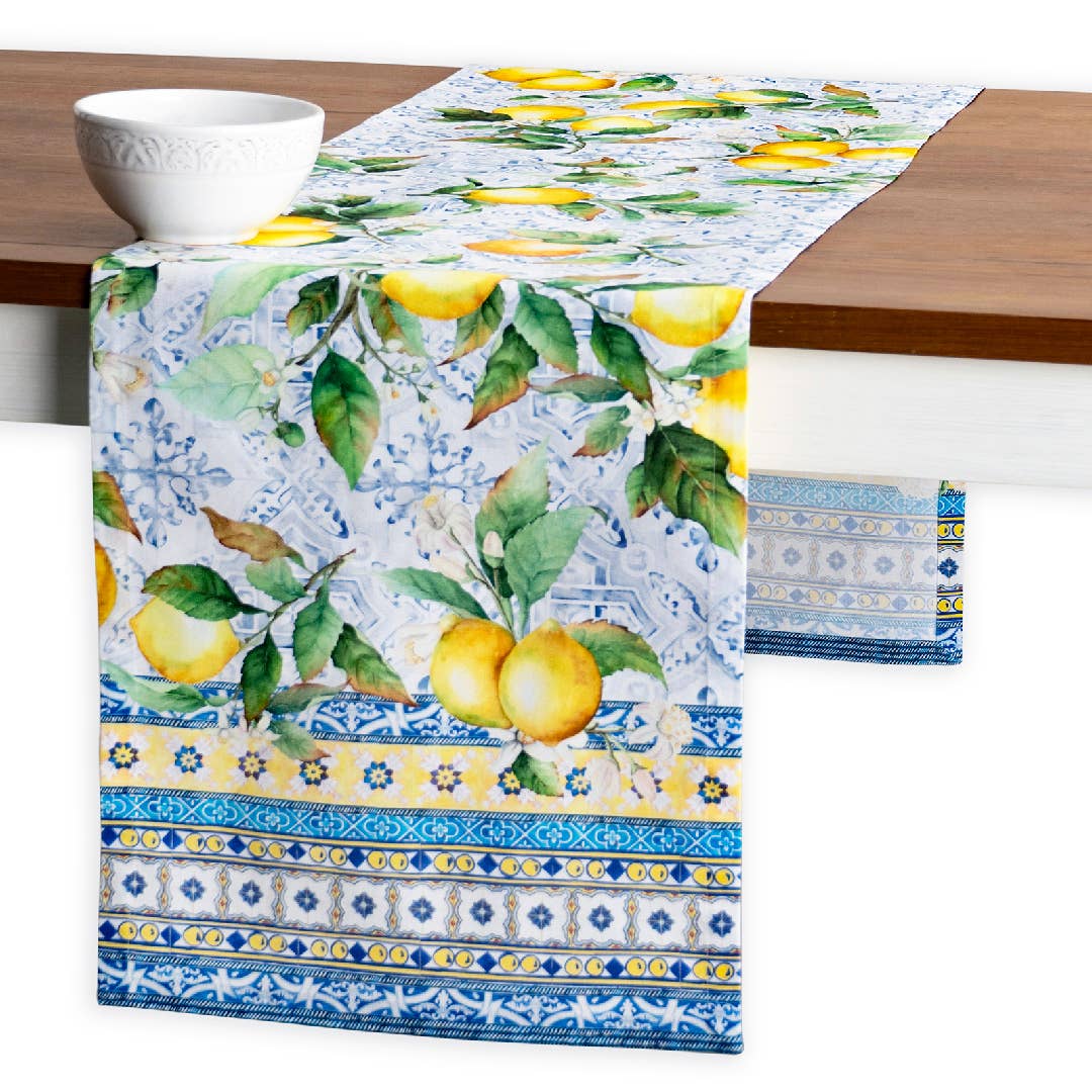 Citrus Table Runner | Maison d'Hermine