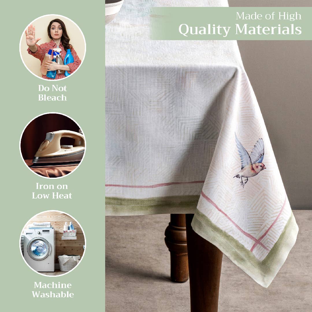 Flying Birds Tablecloth (Various Sizes) | Maison d'Hermine