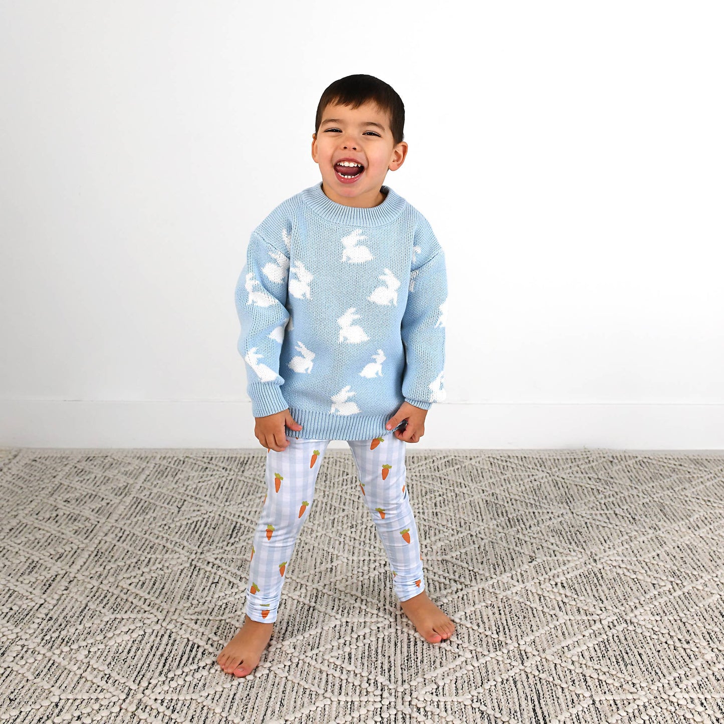 Blue Bunny Sweater | Gigi & Max