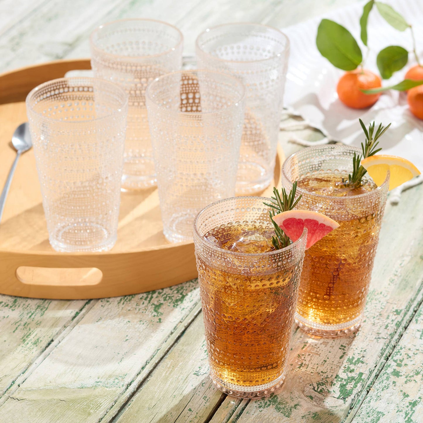 Santa Fe Clear Acrylic Ice Tea Glass | Certified International