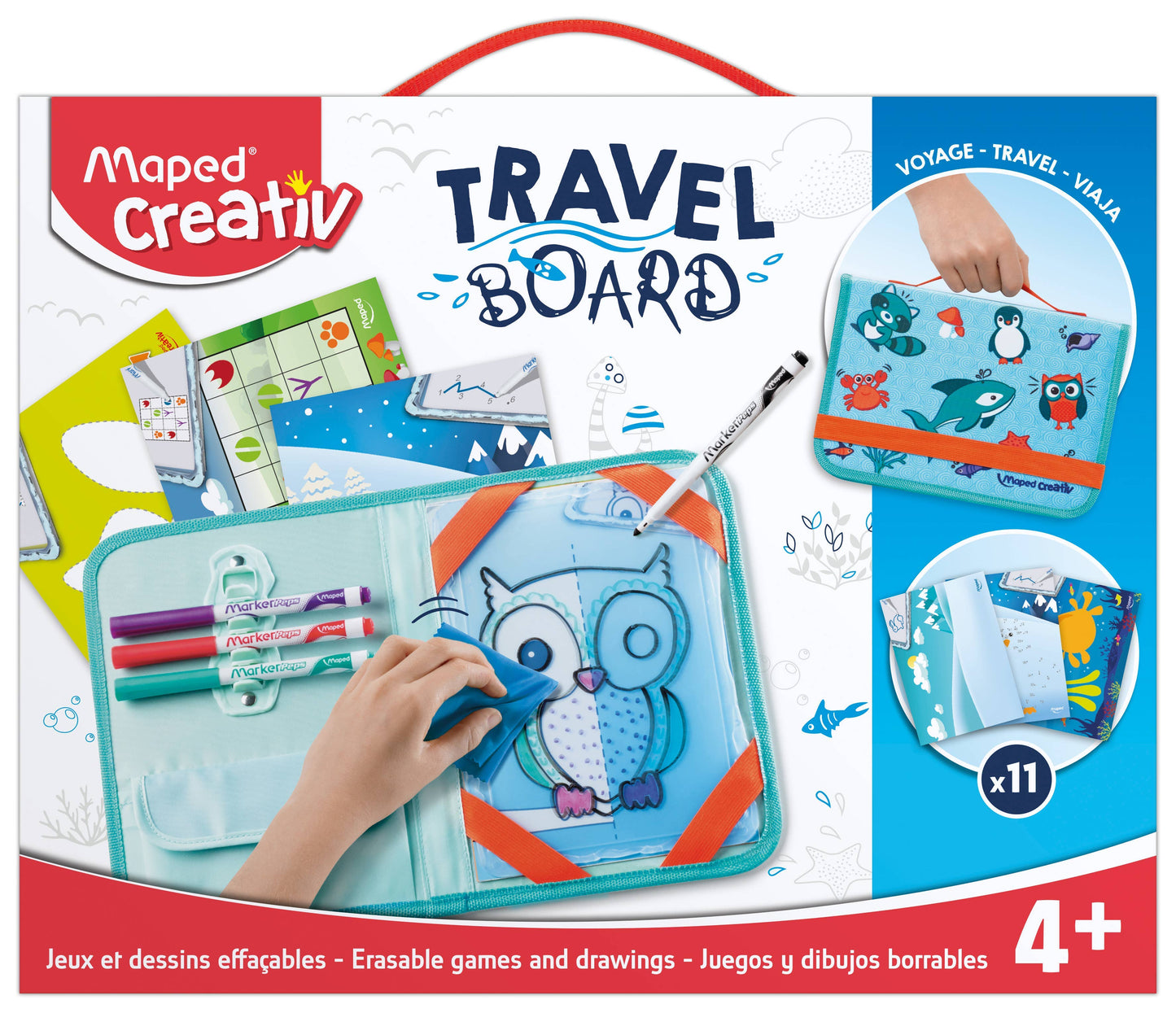 Travel Board Drawing Kit - Maped Creativ | Janod