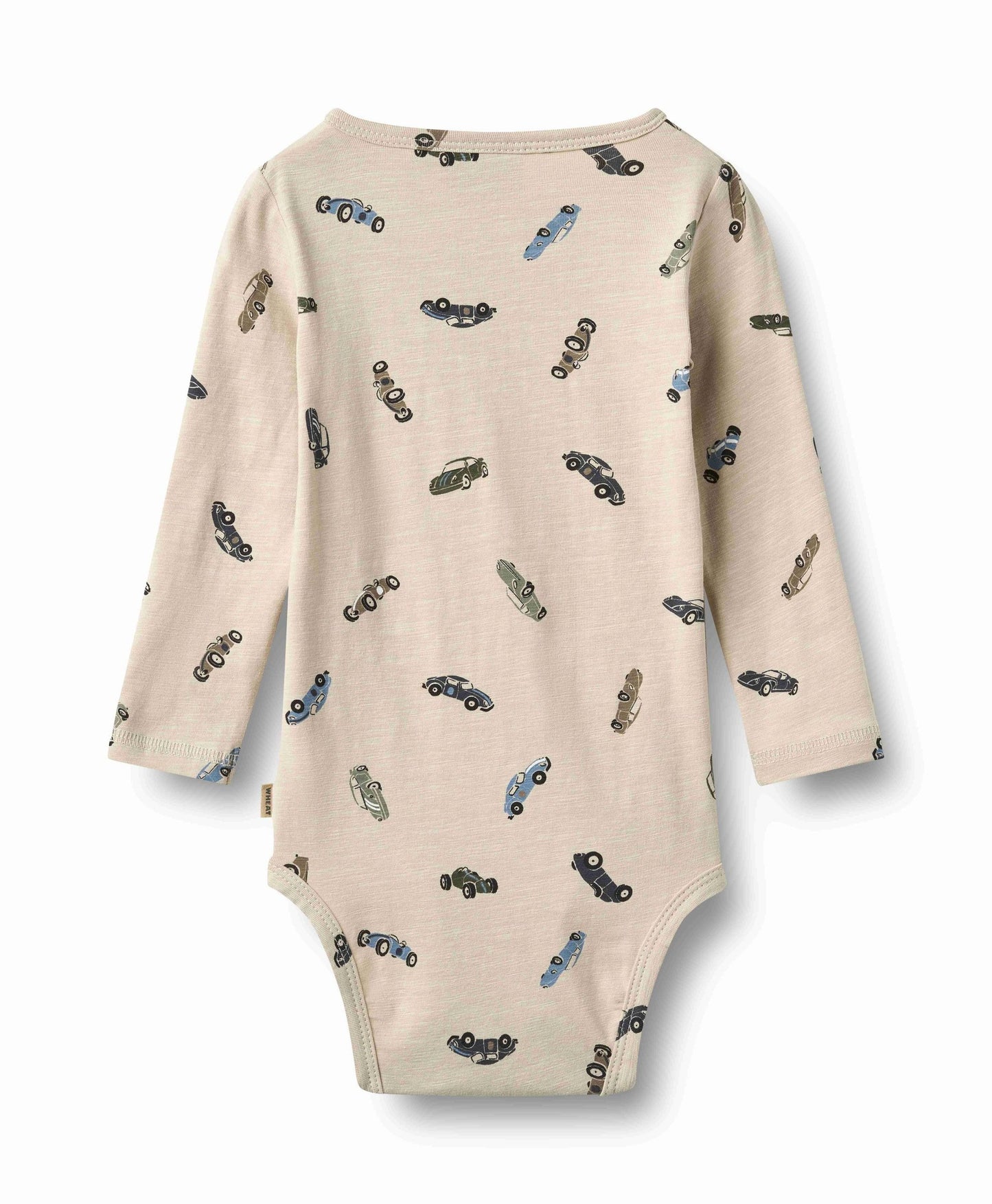 Freddie Cars Bodysuit | Wheat