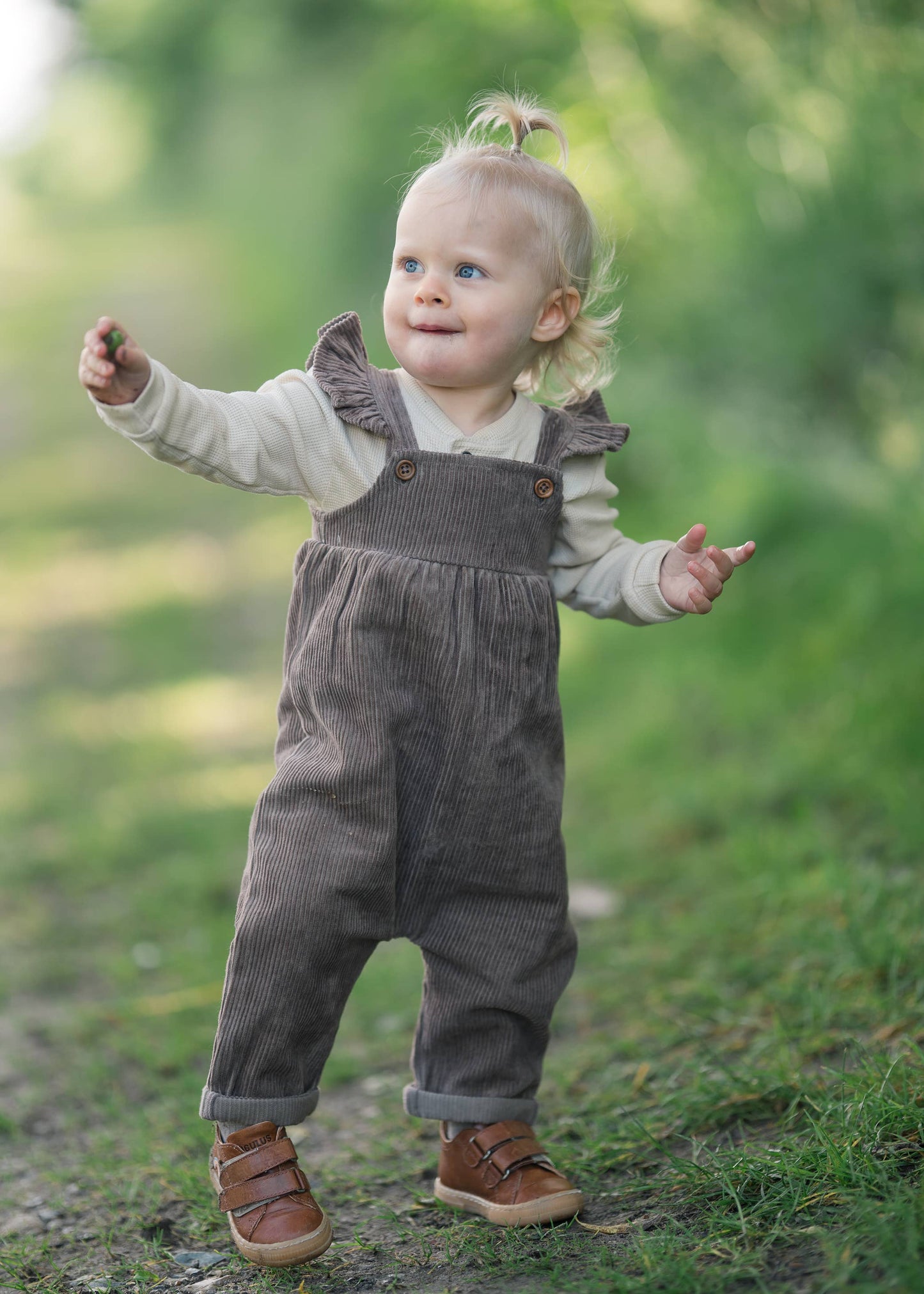 Mette Ruffle Overalls | Hanevild