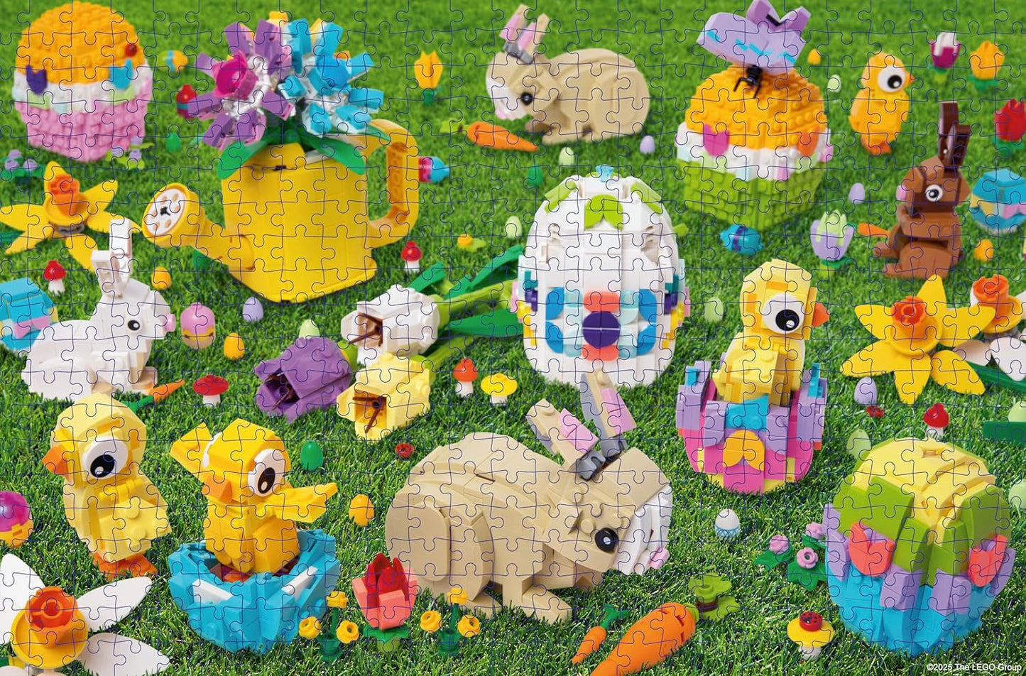 Lego Easter Egg Hunt 500 pc Puzzle | Chronicle Books