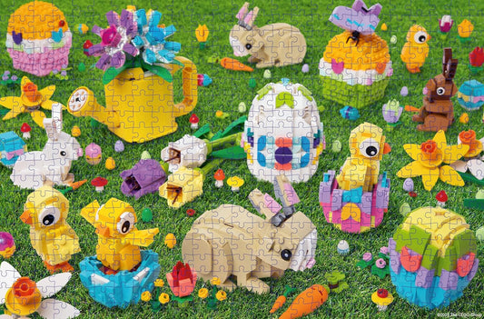 Lego Easter Egg Hunt 500 pc Puzzle | Chronicle Books