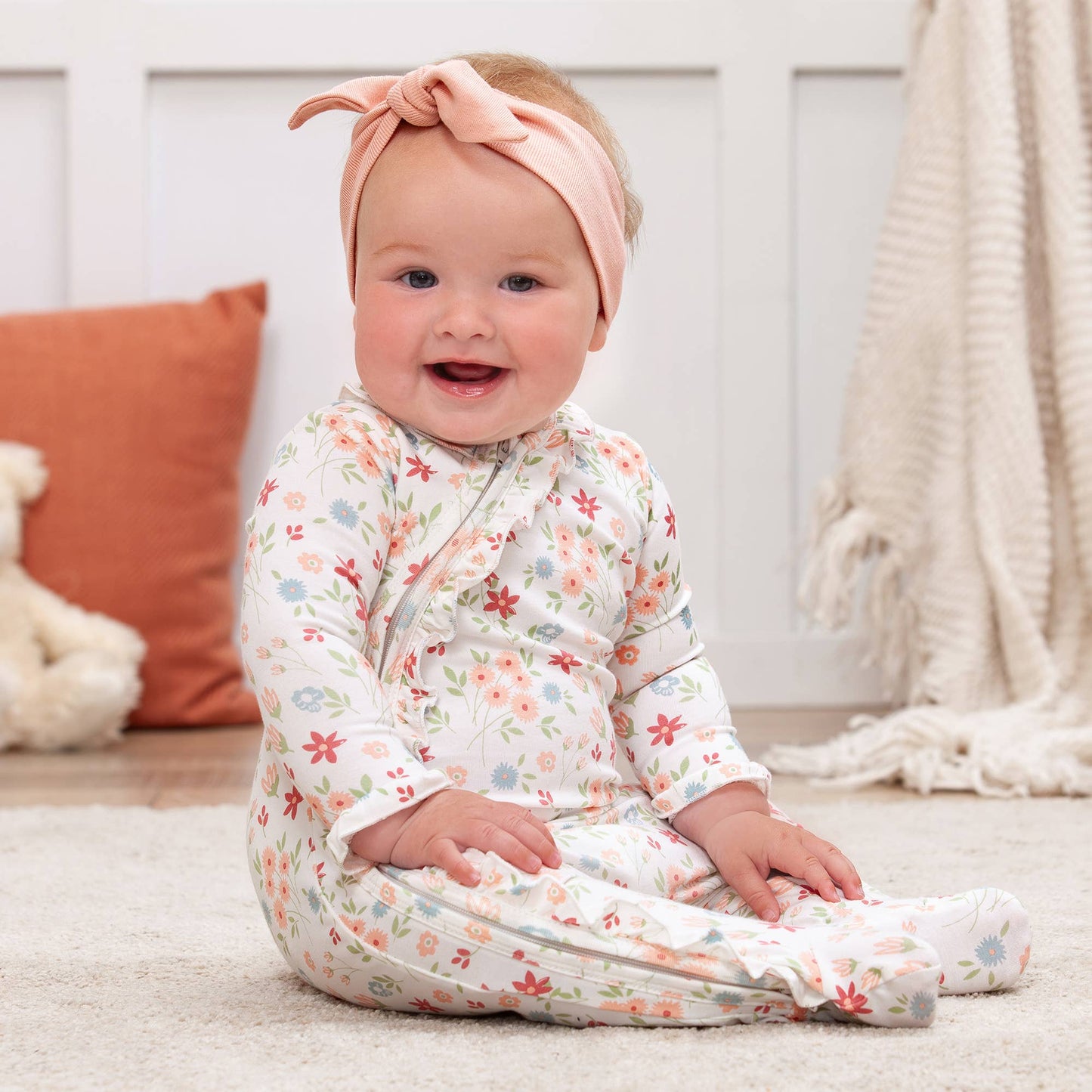 Prairie Petals Bamboo Romper | Tesa Babe