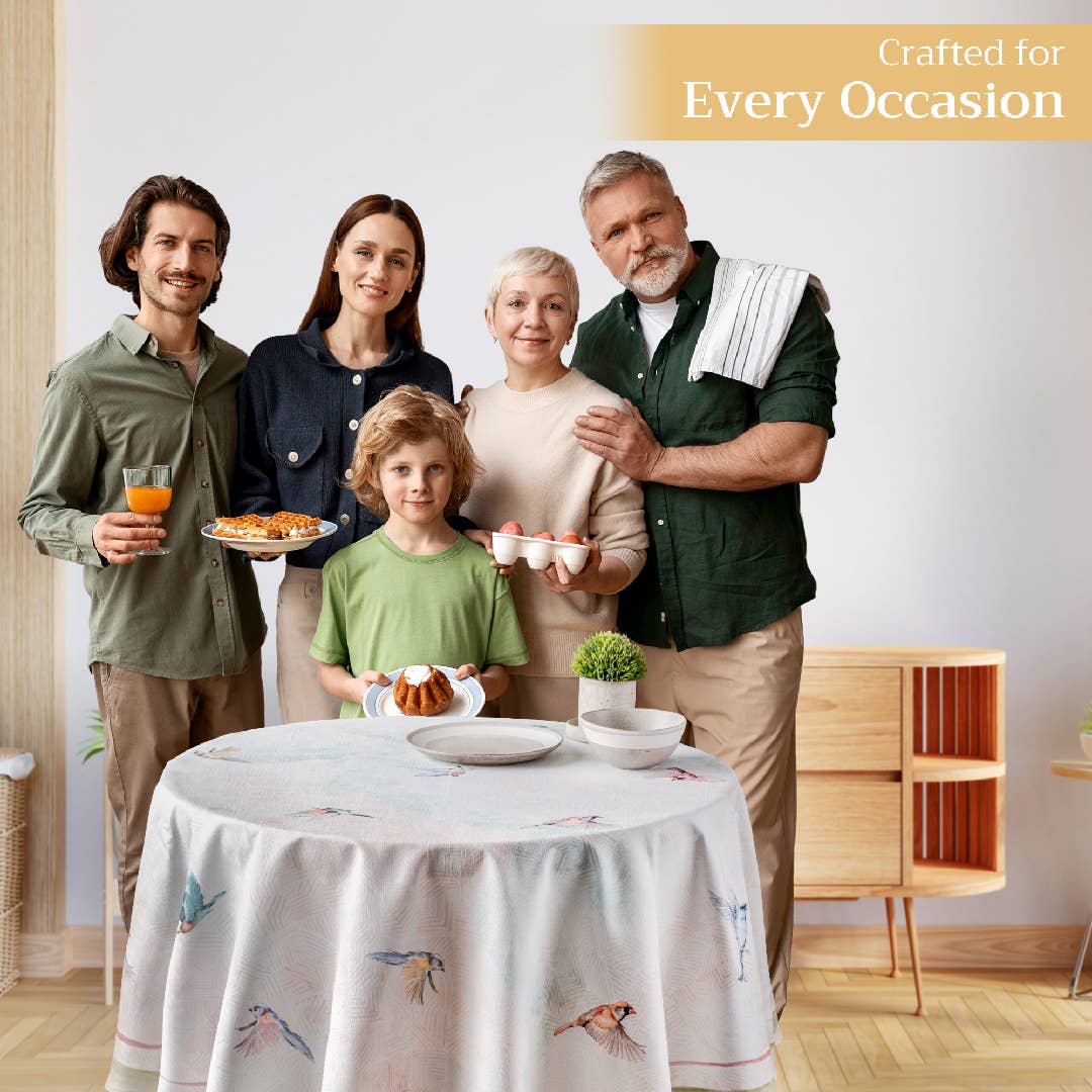 Flying Birds Tablecloth (Various Sizes) | Maison d'Hermine