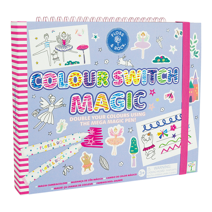 Enchanted Colour Switch Magic | Floss & Rock