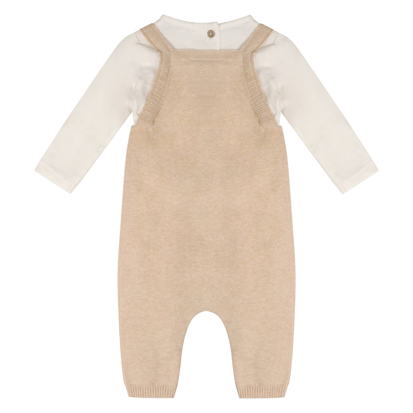 Happy Fruits Embroidered Baby Overall Set | Viverano Organics