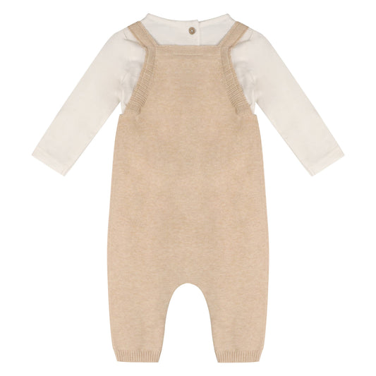 Happy Fruits Embroidered Baby Overall Set | Viverano Organics