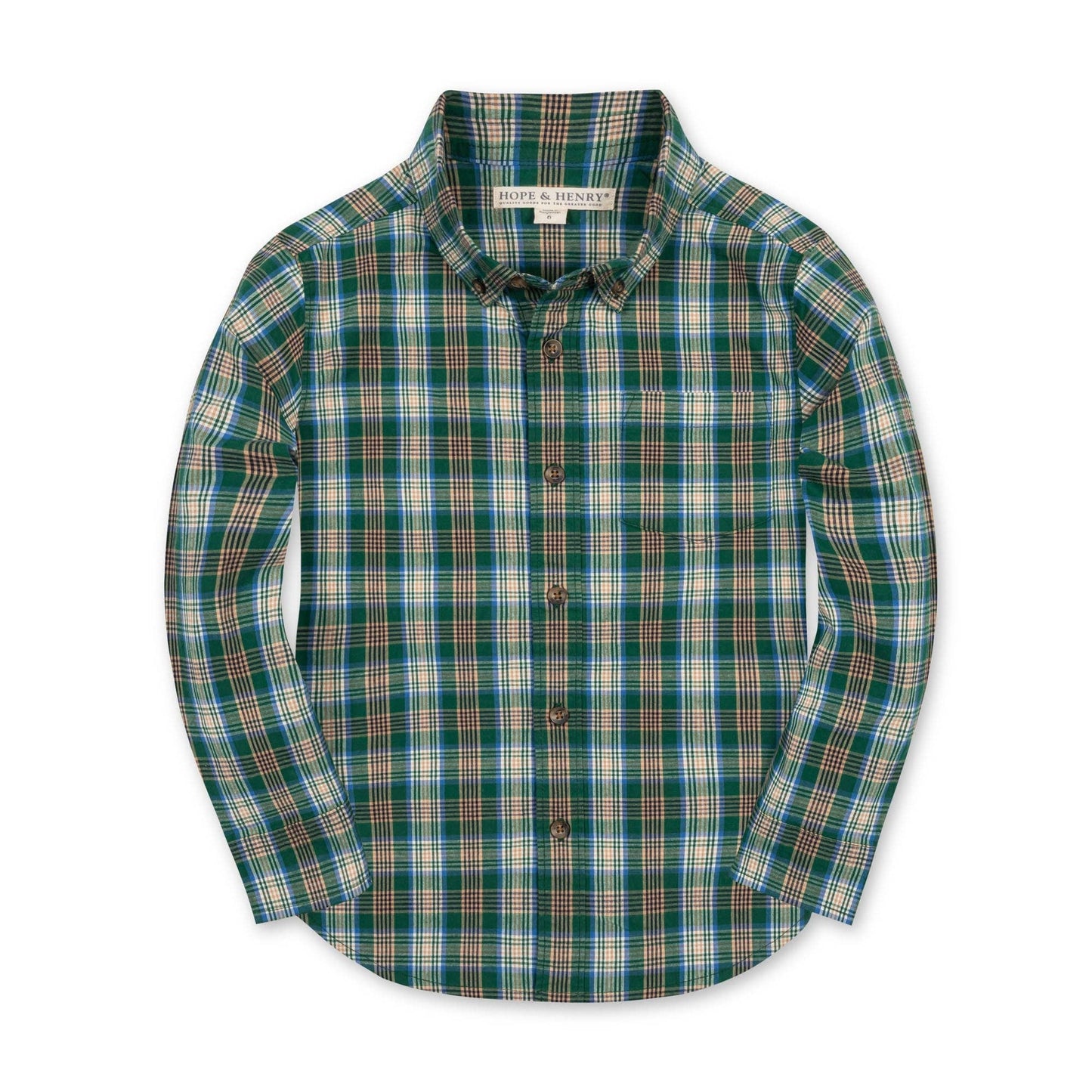 Organic Stretch Poplin Shirt | Hope & Henry