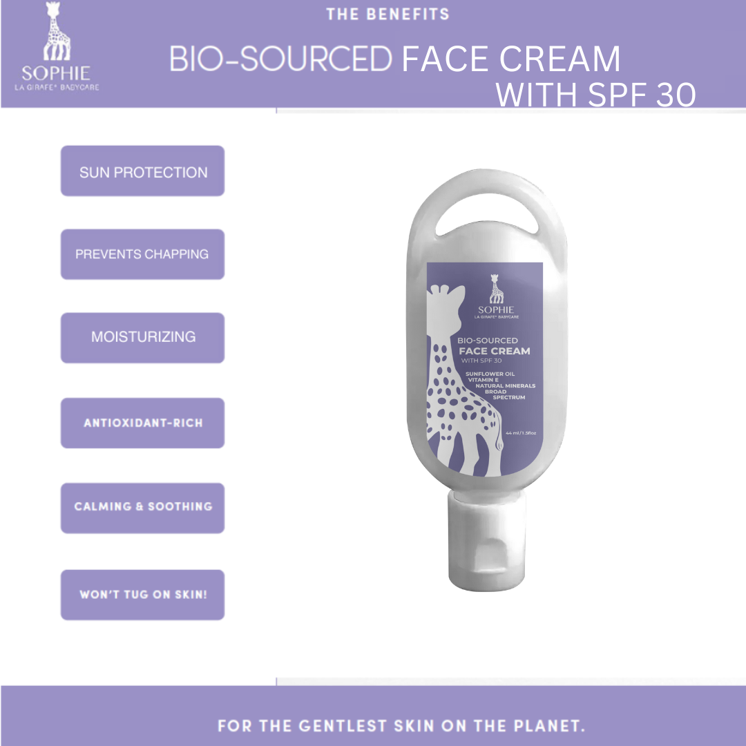 Bio-Sourced SPF Face Cream | Sophie La Girafe Babycare
