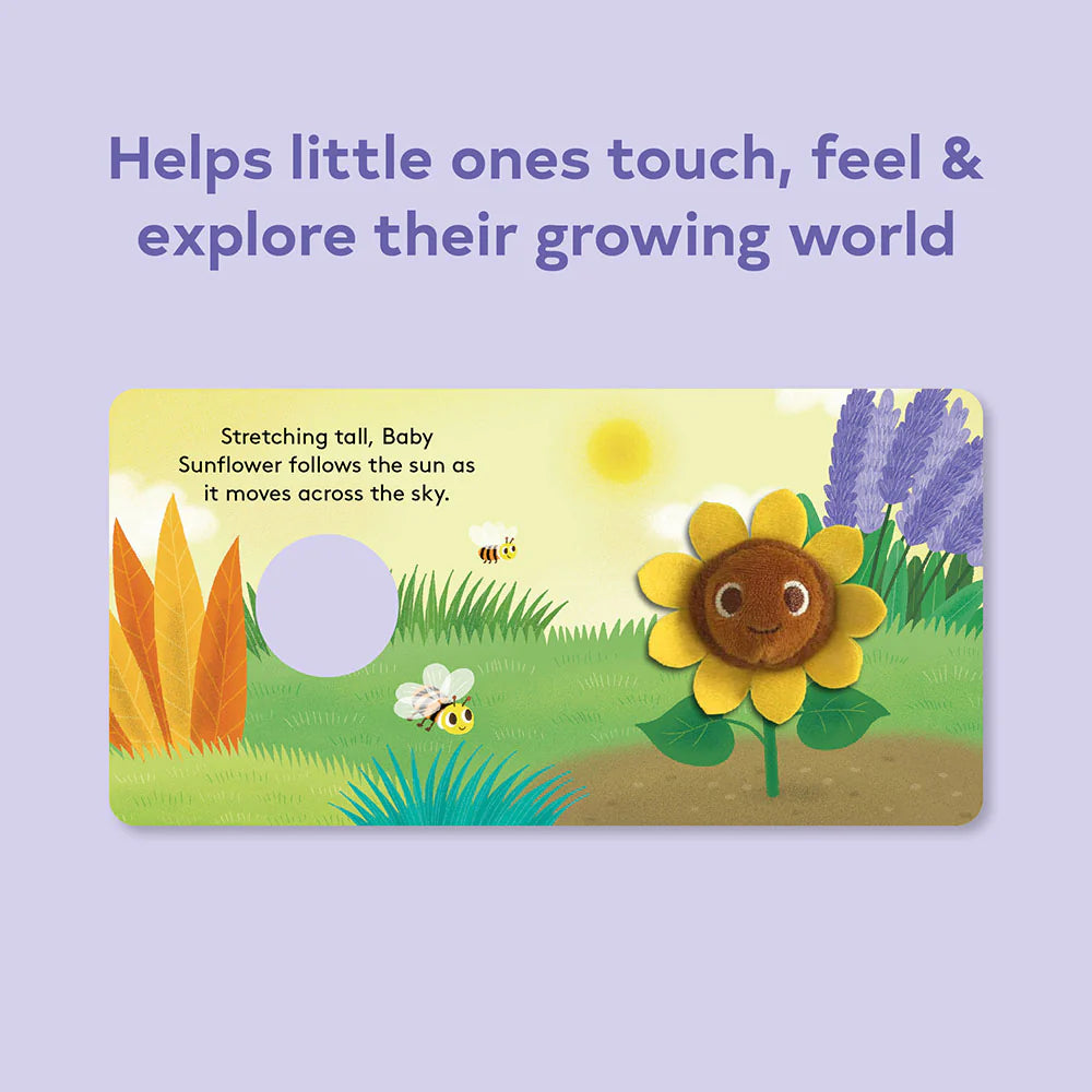 Baby Sunflower: Finger Puppet Book | Chronicle Books