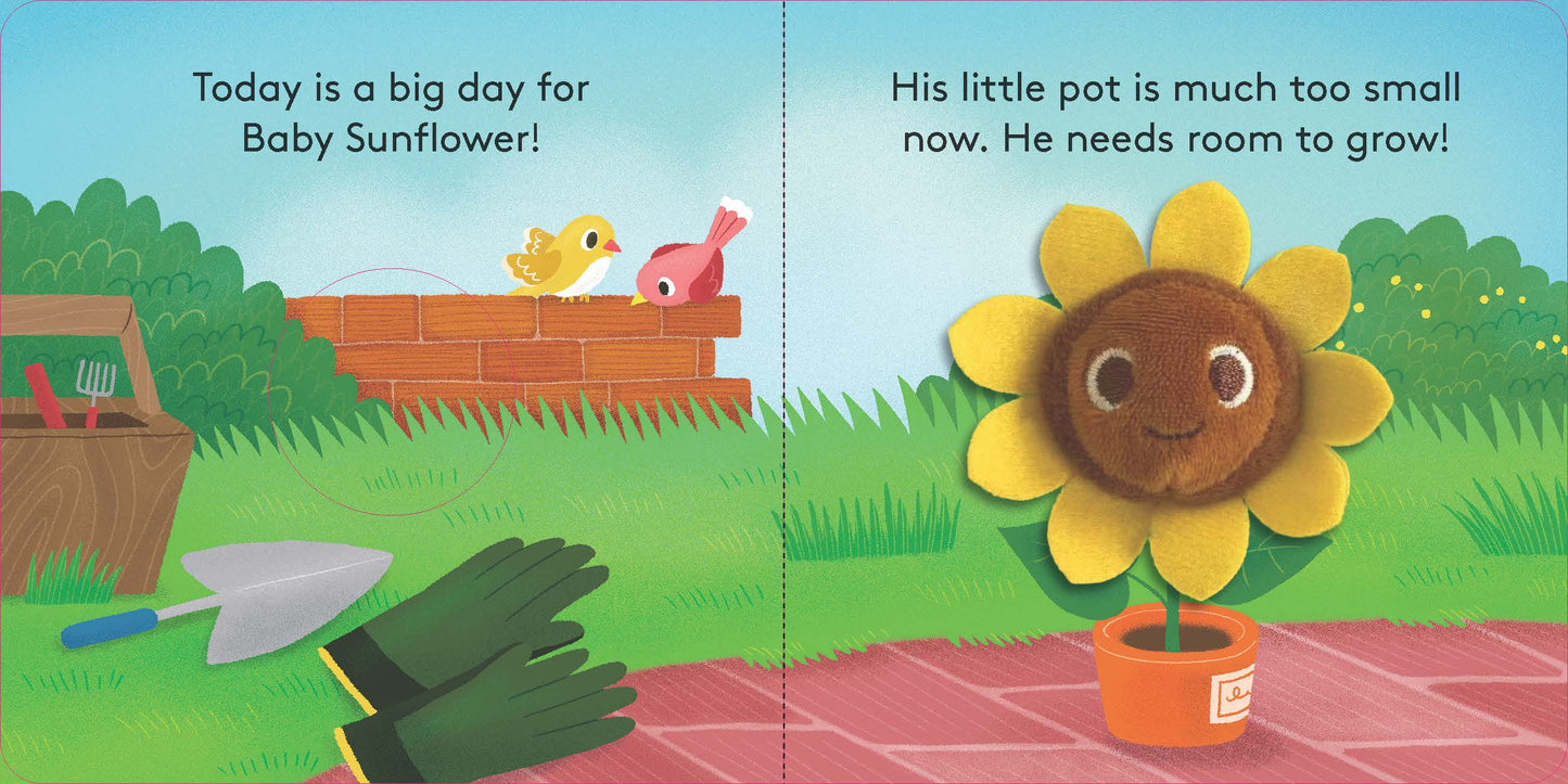 Baby Sunflower: Finger Puppet Book | Chronicle Books
