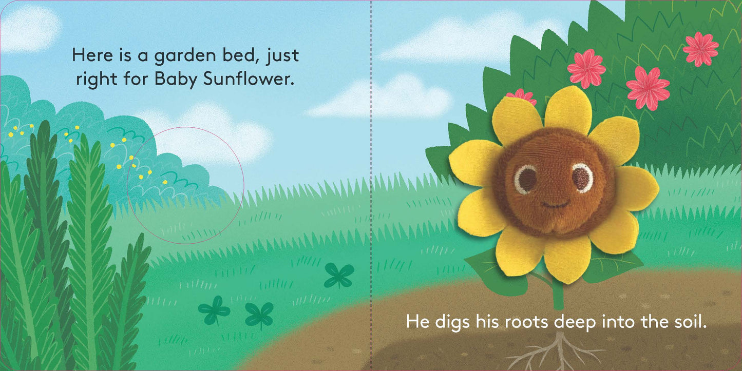 Baby Sunflower: Finger Puppet Book | Chronicle Books