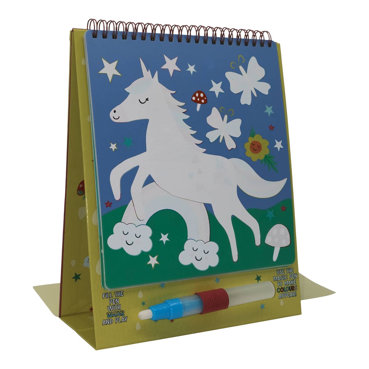 Magic Color Changing Watercard Easel and Pen-Rainbow Fairy | Floss & Rock