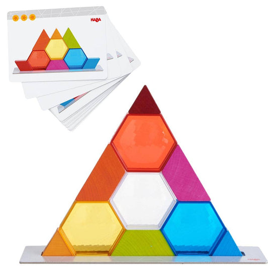 Color Crystals 15 Piece Stacking Game | HABA