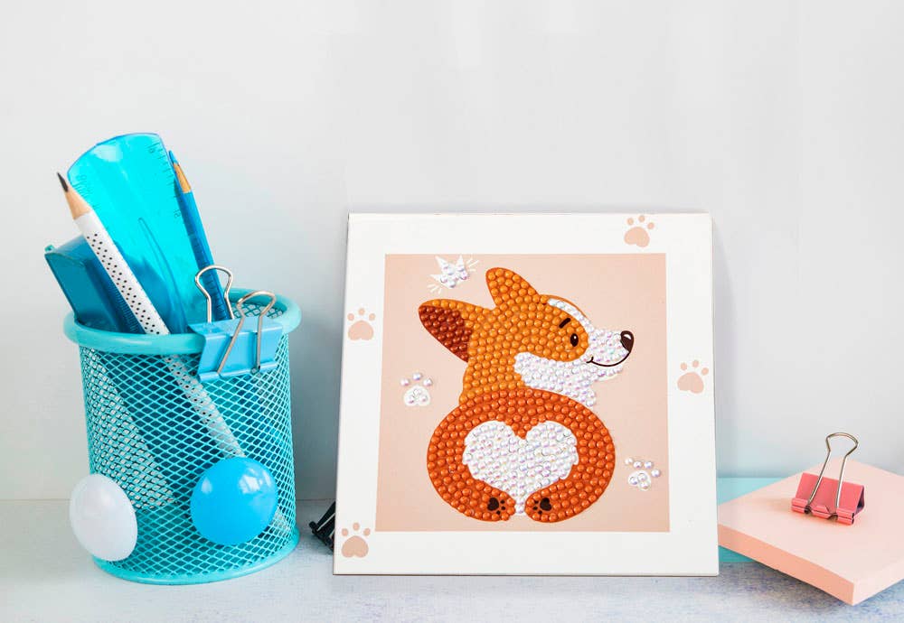 Diamond Dotz Corgi Love | Toysmith