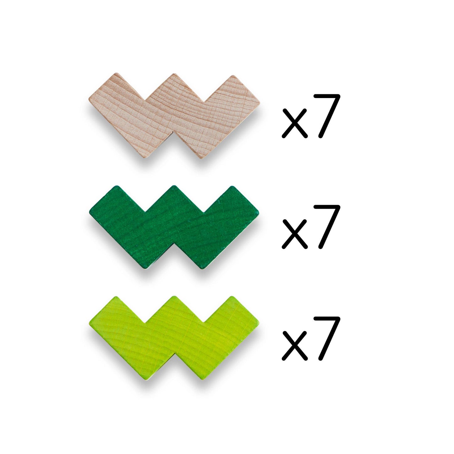 3D Viridis Wooden Stacking Game | HABA
