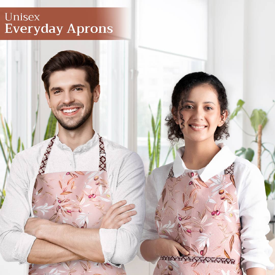Nyons Cotton Apron | Maison d'Hermine