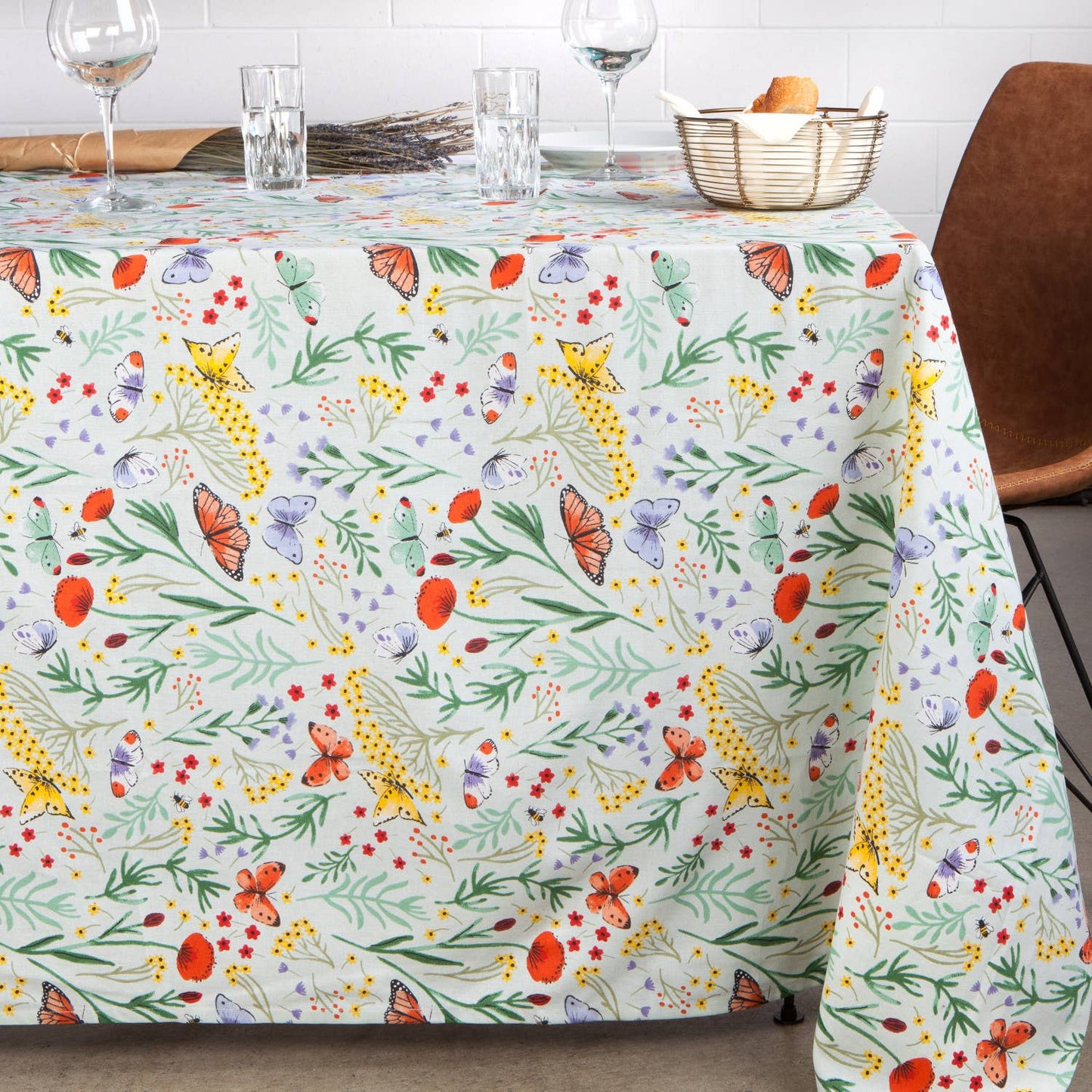 Morning Meadow Square Tablecloth | Danica