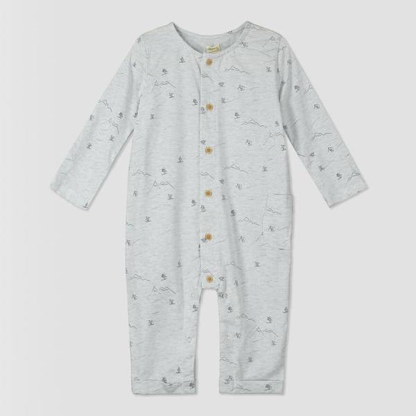 Max Grey Ski Romper|Ettie + H