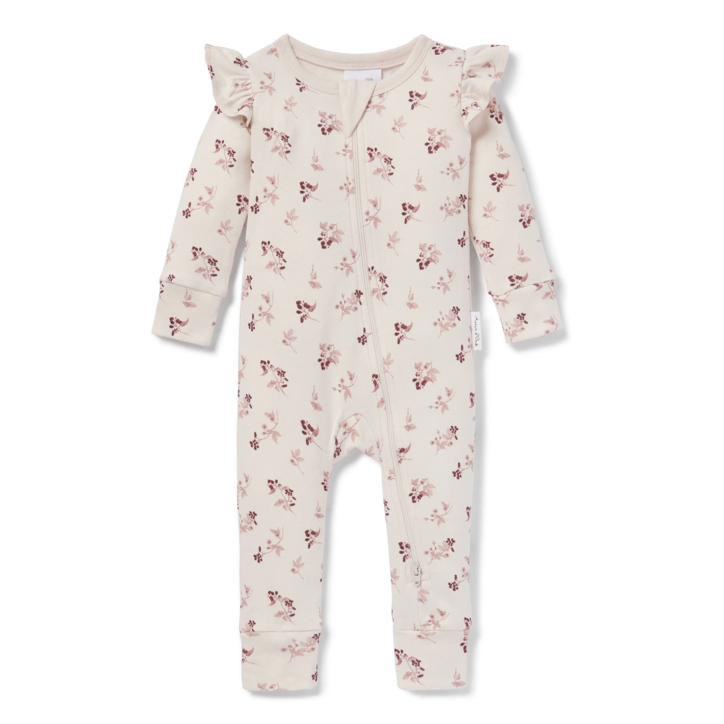 Berry Zip Romper | Aster & Oak