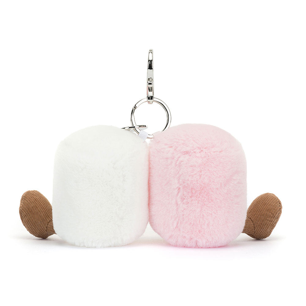 Amuseables Pair of Marshmallows Bag Charm | Jellycat
