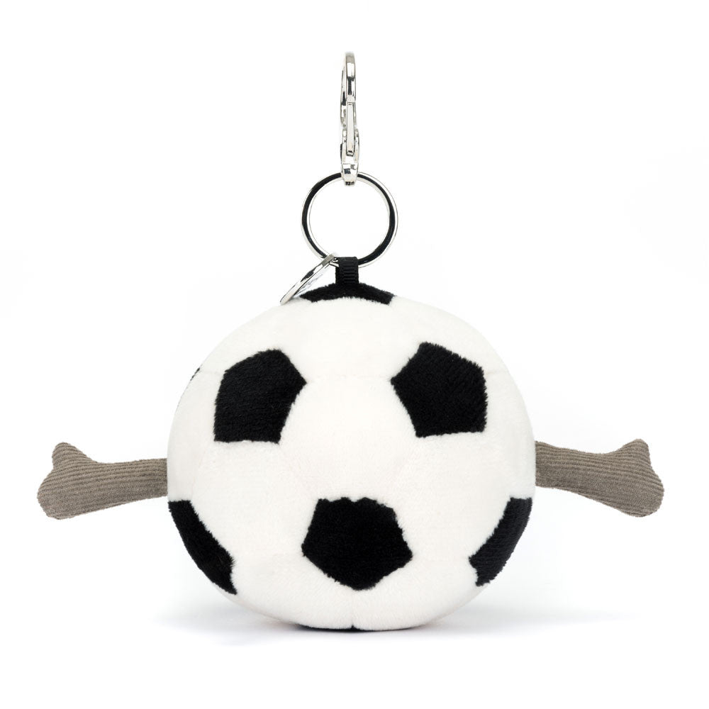 Amuseables Sports Soccer Bag Charm | Jellycat