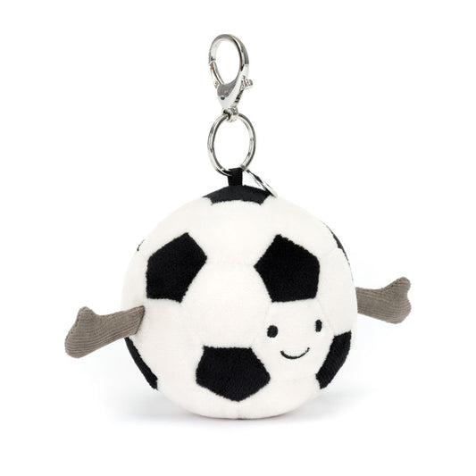 Amuseables Sports Soccer Bag Charm | Jellycat