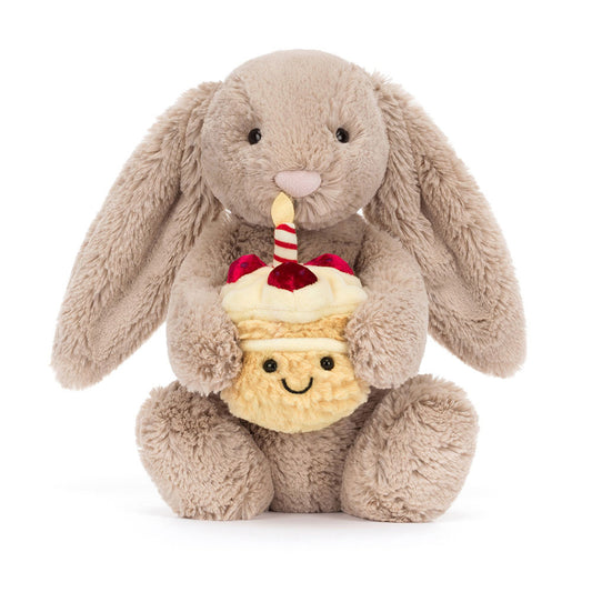 Bashful Beige Bunny 'Birthday" | Jellycat
