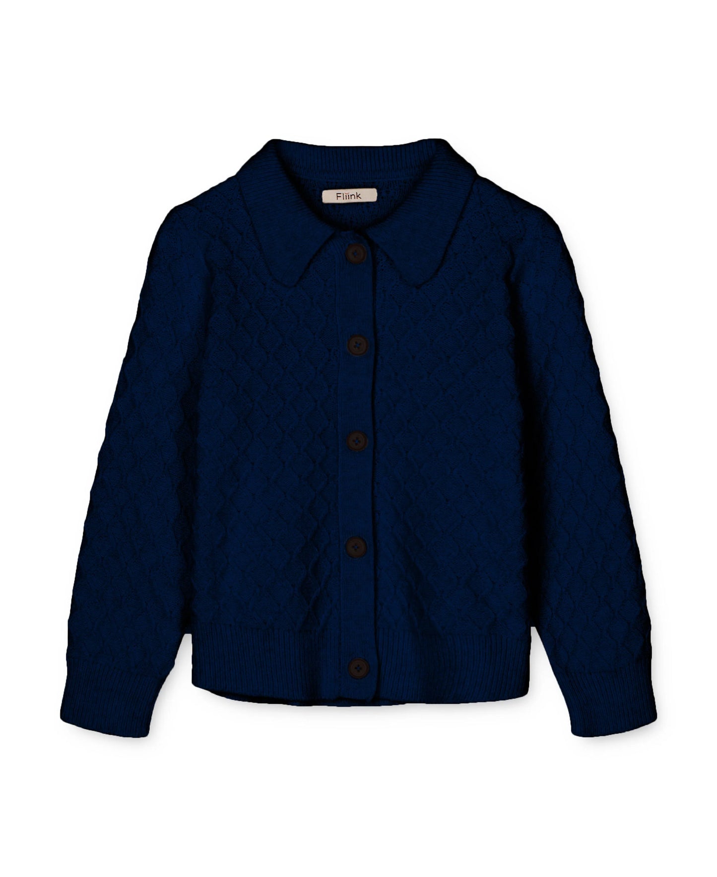 Benna Cardigan - Navy | Fliink