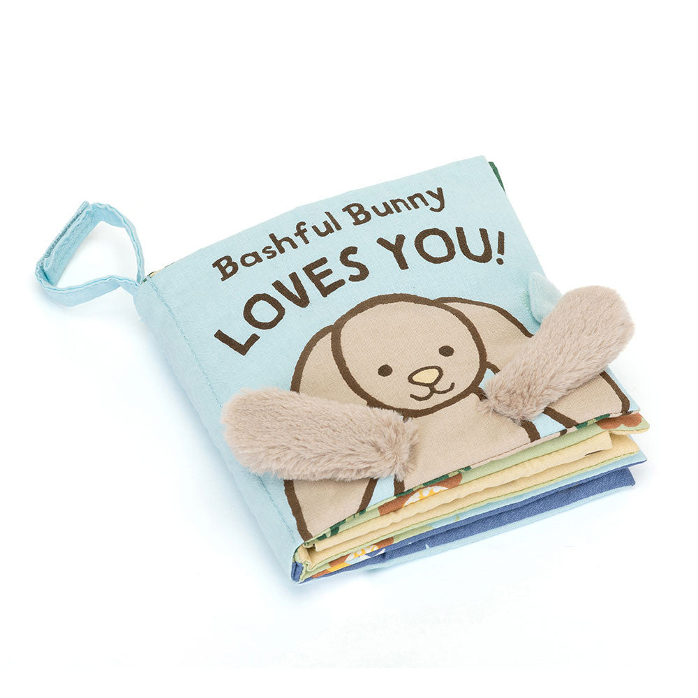 Bashful Bunny Loves You Fabric Book | Jellycat