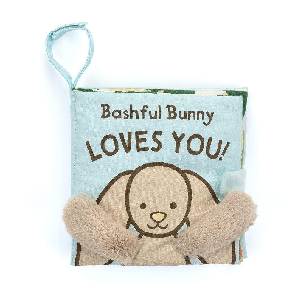 Bashful Bunny Loves You Fabric Book | Jellycat