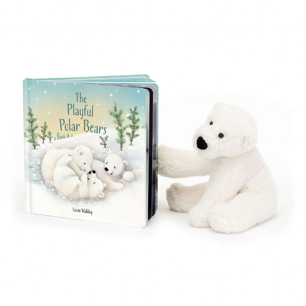 The Playful Polar Bears Book | Jellycat