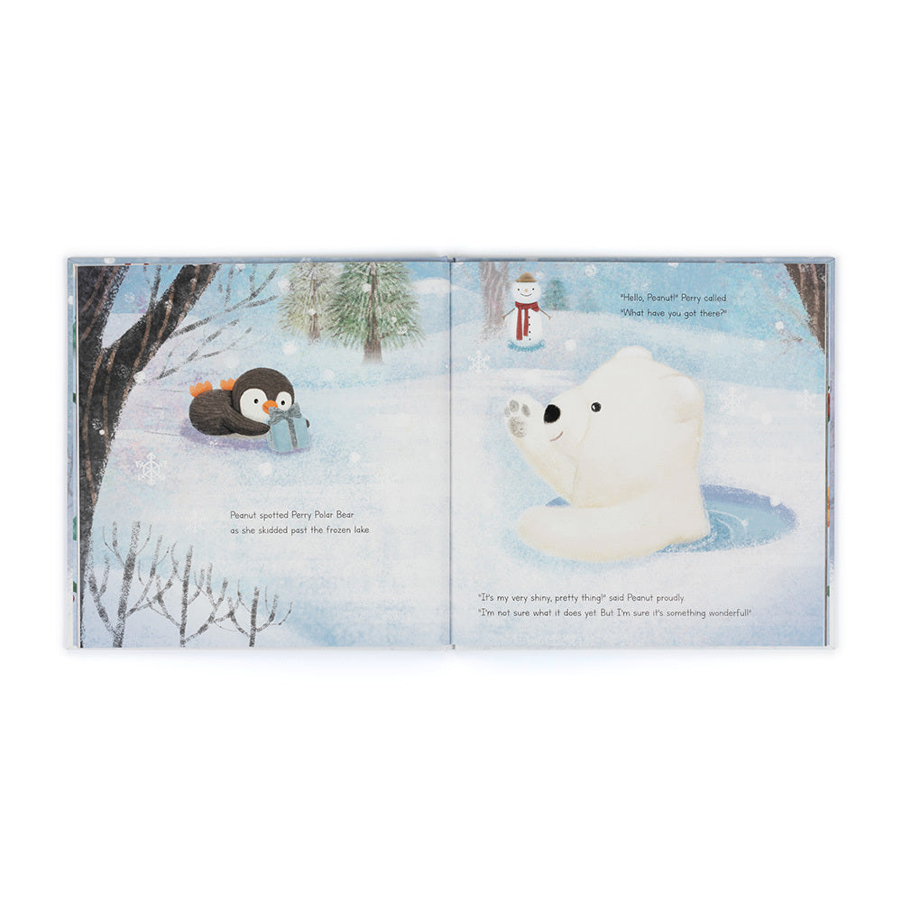 Peanut Penguin's Perfect Present Book | Jellycat