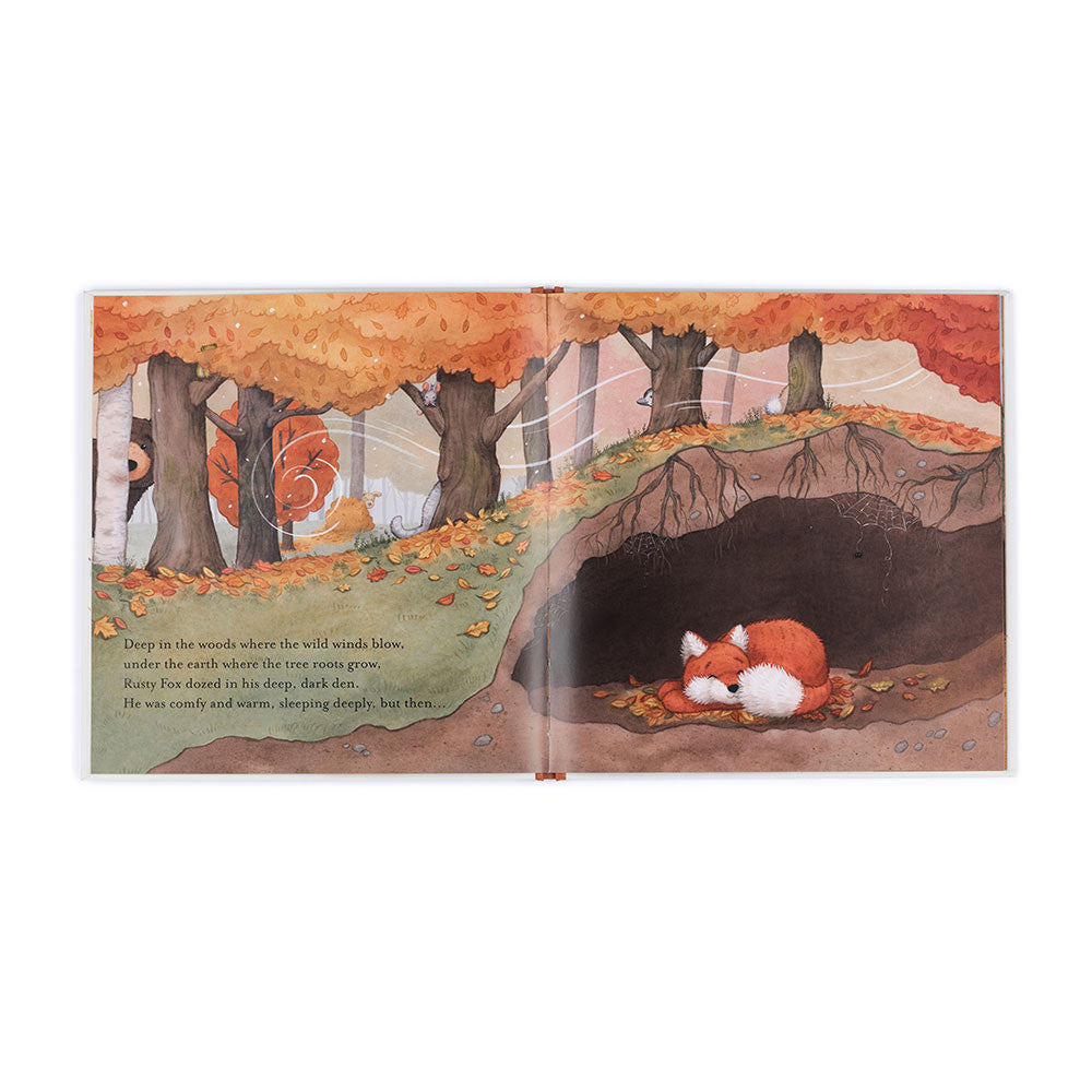 Warm In The Storm Book | Jellycat