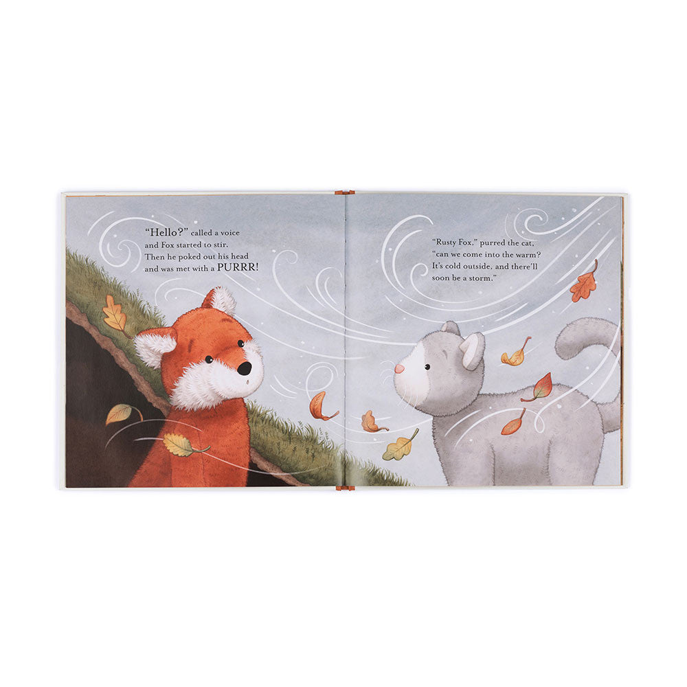Warm In The Storm Book | Jellycat