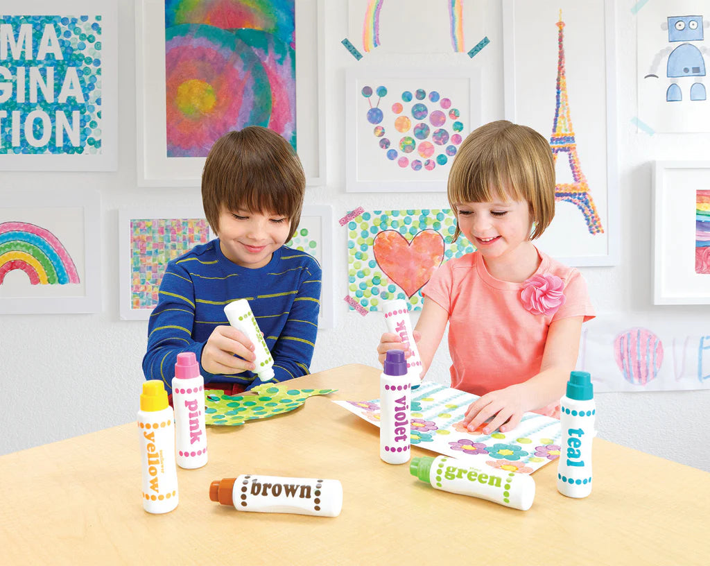 6 Pack Brilliant Dot Markers | Do·A·Dot Art