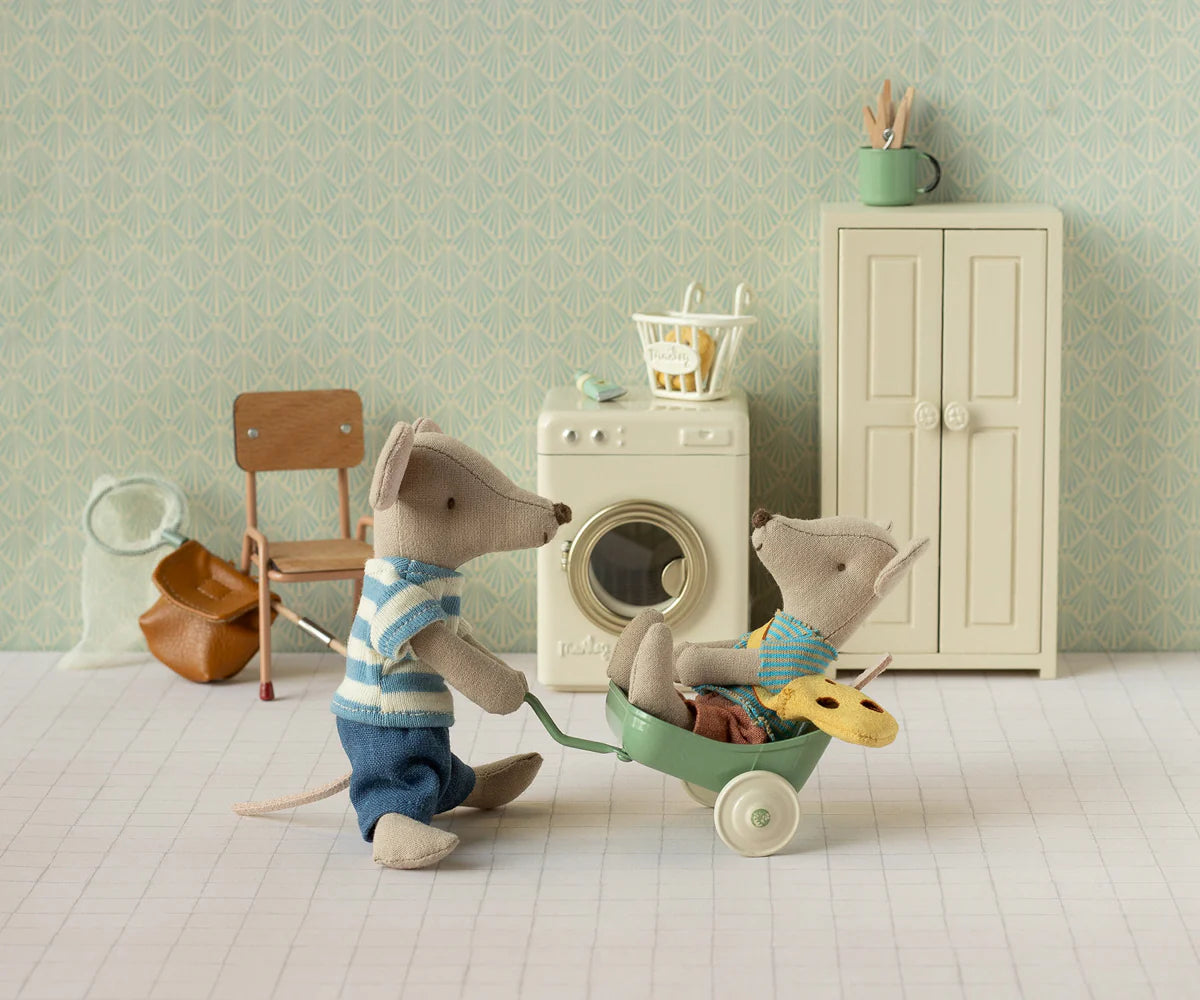 Little Brother Mouse with Bag | Maileg